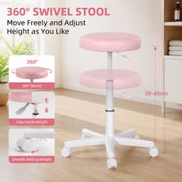 PORIYA 180CM Massage Table Beauty Bed Chair Stool Set Adjust Tattoo Recliner Therapy