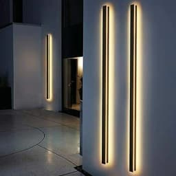 Modern LED Wall Light Sconce Waterproof Outdoor Lamp Exterior Lights Long Strip