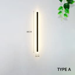 Modern LED Wall Light Sconce Waterproof Outdoor Lamp Exterior Lights Long Strip