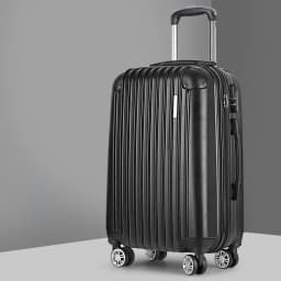 28 Inch Hard Shell Spinner Suitcase with TSA Lock Carry On Travel Luggage Case Black