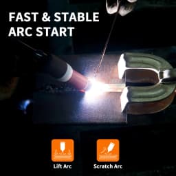 HITBOX WP17V TIG Welding Torch 4M Long Cable TIG Welder Gun with 10-25mm² Quick Connector Durable Welding Torch for Various Soldering Welding Equipment for HITBOX ARC200D,HBM200,MIG250DP