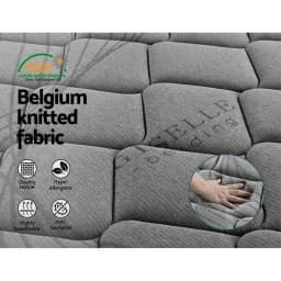 22cm Medium Firm Double Mattress Pocket Spring Orthopedic Breathable Support Bed Sleeping Mattress