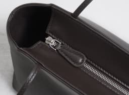 Row Terrasse Style Water Dyed Lambskin Top‑Handle Bag Women Elegant Underarm Shoulder Purse Luxury Commuter Daily Handbag for Ladies