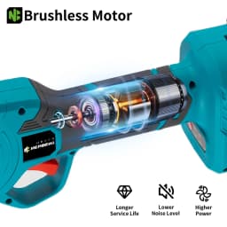 NEWBENY 30mm Cordless Brushless Electric Pruning Shears 4 Gear Fruit Tree Garden Bonsai Beautify Tool For Makita Battery Pin
