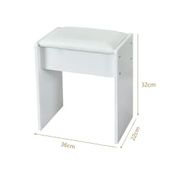 White Dressing Table Makeup Vanity Set With LED Light Mirror Storage Drawers Cabinet And Stool For Bedroom