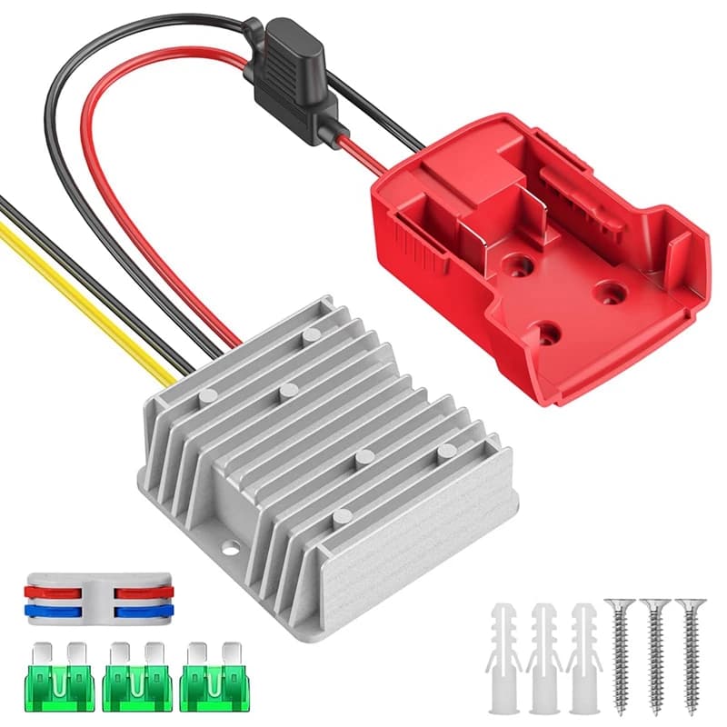 Power Wheels Battery Adapter DC 12V 20A 240W Buck Converter Regulator For Step Down Converter 1Set