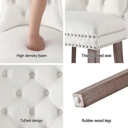Modern Beige Velvet Dining Chairs Set of 2 Upholstered Accent Side Chairs with Sturdy Metal Legs for Kitchen Living Room Dining Room