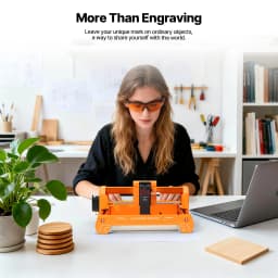 ATOMSTACK SWIFT Mini Laser Engraver Compact Diode Laser Engraving Machine For Wood Leather Paper Cardboard DIY Crafts Home Projects