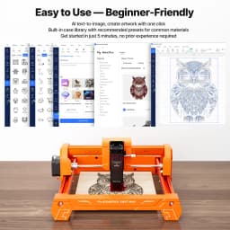 ATOMSTACK SWIFT Mini Laser Engraver Compact Diode Laser Engraving Machine For Wood Leather Paper Cardboard DIY Crafts Home Projects