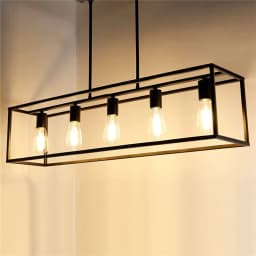 Industrial Kitchen Island Chandelier Hanging Lamp Ceiling Pendant Light for Dining Room Foyer
