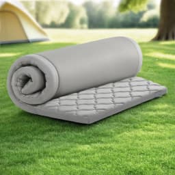 Foldable Camping Mattress Portable Single Sleeping Pad Waterproof Foldable Travel Mat Outdoor Picnic Bed Lightweight Compact Mattress
