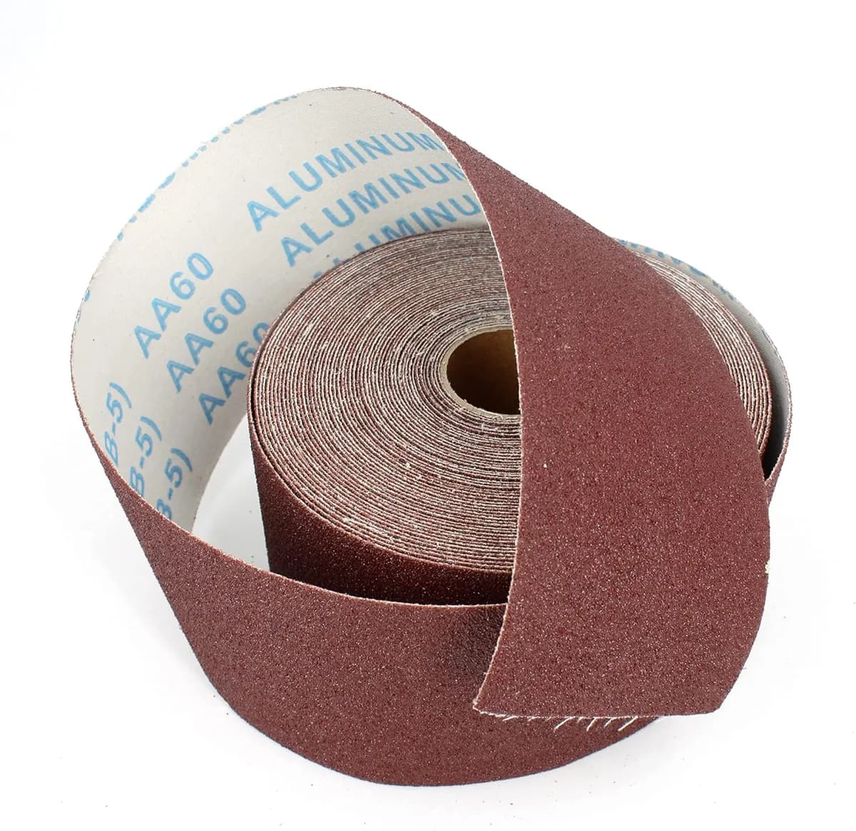 9.5Cm/3.9Inch Wide, 60-600 Grit Aluminum Oxide Sandpaper Rolls Are Suitable for Metal Grinding,Wood Polishing, Furniture Edging