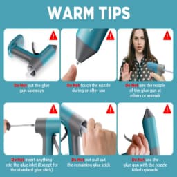 15W Electric Hot Melt Glue Gun 30s Fast Heating Cordless Glue Gun With 20pcs 7x140mm Glue Sticks 2000mAh Type-C Rechargeable Hot Melt Glue Gun 1.7mm Precision Nozzle For DIY Craft Home Repair Quick Repairs