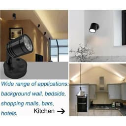 2PCS LED Reading Light Camper Caravan Van Motorhome Boat Interior Spot Lamp 12V