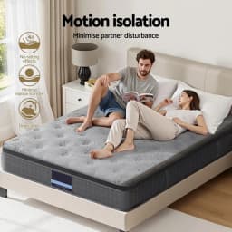 26cm Giselle Double Mattress Latex Foam Comfortable Support Breathable Soft Sleep Bed Mattress Home Use