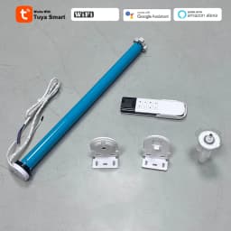 AC100-240v Tuya Wifi Roller Blind Motors Motorized Roller Shades Motor For 37mm 38mm Tube Smart Life App With Alexa Google Home Voice Control