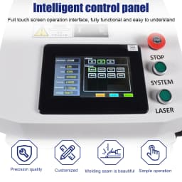 1500W Handheld 4 In 1 Fiber Laser Welding Machine Raycus 1500W Welder with Welding Cleaning Cutting Weld Seam Cleaning for Metal 220V