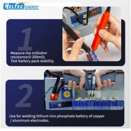 42KW high power Industrial Capacitor Energy Storage Spot Welder 10.6KW Pulse Welding Machine 14.5KW AT/MT Dual Mode Welder machine 21KW 36KW Low Noise Aluminum to Nickel Copper Welding Tool for 18650 Lithium Battery Nickel Strip Copper Aluminum Welding