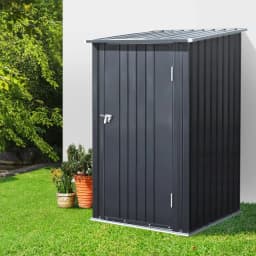 Garden Shed 0.99x1.04M Steel Outdoor Tool Storage House Workshop Utility Storage Building