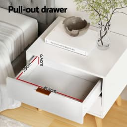 Upholstered Queen Gas Lift Storage Bed Frame with 2 Drawer Bedside Table Set Modern Space Saving Bedroom Furniture Set
