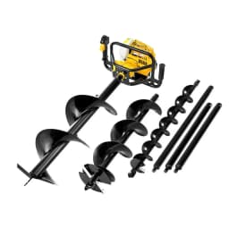 Petrol Powered Post Hole Digger Auger Drill Extension Bits Kit for Garden Fence Planting Soil Digging