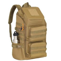 40L Tactical Backpack for Men, Military Molle Assault Pack with Laptop Compartment, Waterproof Slim Rucksack Daypack for Hiking Camping Travel Outdoor Work School