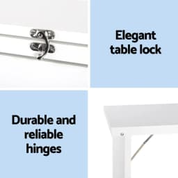 Computer Desk Wall Mounted Bookshelf White Space Saving Storage Rack for Home Office Use