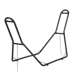 SucceBuy Universal 2 Person Hammock Stand Adjustable Heavy Duty 450 lbs Capacity Hammock Stand Fits Hammocks for Outdoor Indoor