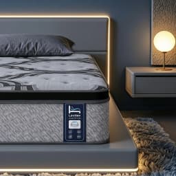 King Single Mattress 34cm 5 Zone Pocket Spring with Latex Memory Foam Extra Lumbar and Shoulder Support