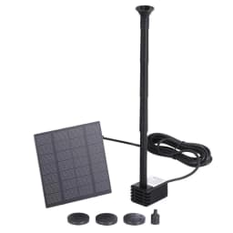 Solar Powered Submersible Water Fountain Pump Kit 2 6FT Outdoor Garden Birdbath Pond Fountain Pump Set