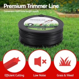 100M Black Star Nylon Trimmer Line 3.0mm Heavy Duty Weed Eater Cord