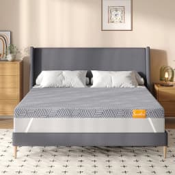 Gel Memory Foam Mattress Pad 5cm Thick Double Mattress Topper Mat for Extra Comfort