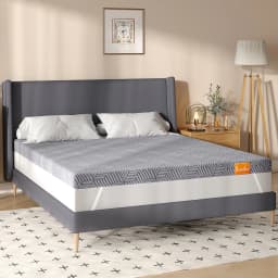 Gel Memory Foam Mattress Pad 5cm Thick Double Mattress Topper Mat for Extra Comfort