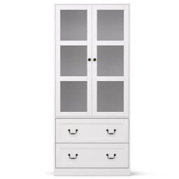 White Buffet Sideboard 180cm Hutch Storage Cabinet Kitchen Drawer Door Cupboard for Dining Room and Kitchen