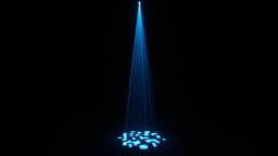 60W LED Moving Head Light with Hook, RGBW Color Mixing, 8 Modes and 8 Colors, DMX512 and Voice Control, Suitable for DJ, Disco, Club, Wedding, KTV, Bar, Stage Party Lighting - Compact Spotlight Suitable for Dance Floors, mini Pattern Projectors, Club Stag