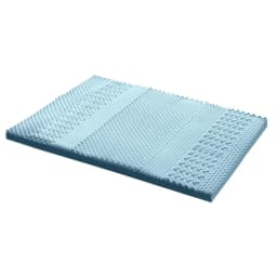 7 Zone Memory Foam Mattress Topper 8cm Double Bed Pressure Relief Soft Comfortable Bed Mattress Pad for Home Sleep Support