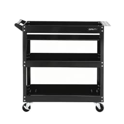 Heavy Duty Tool Trolley Cart with Drawer Rolling Workshop Garage Storage Cabinet Mobile Organizer