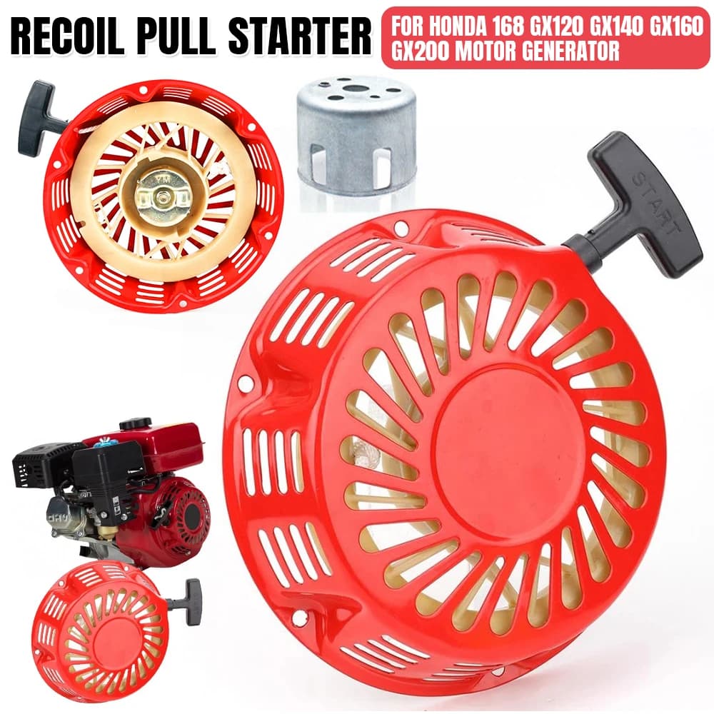 Pull Rope Starter Start Recoil For Honda GX120 GX140 GX160 GX200 Generator