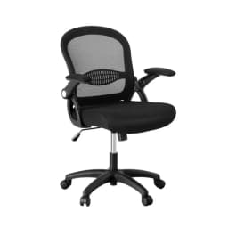 Ergonomic Mesh Office Chair Mid Back Computer Desk Chair for Home Study Gaming Comfort Adjustable Swivel Seat Breathable Support