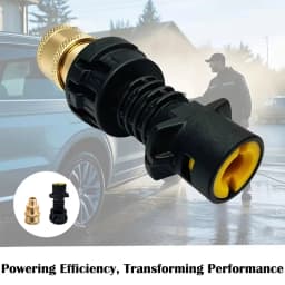 New KARCHER High-Pressure Washer Adapter 1/4" Quick Connect Compatible with K2-K7, Stable, Leak-Proof & Durable