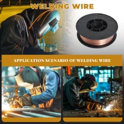 1/2 Spool ER70S-6 Mild Steel MIG Welding Wire Spool 0.030 Inch (0.8 MM)