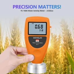 GOYOJO GY1 Water Activity Meter Smart Food Water Activity Tester for Jerky Dried Fruit Grain Vegetable 0-1.0AW ±0.02AW