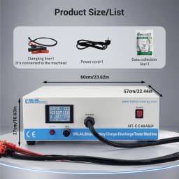 9-99V 20A 40A Single Channel VRLA/Lithium Battery Capacity Tester Charge Cycle Integrated Machine