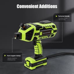 25*25cm Portable Welder, 120A Handheld Arc Welding Machine, 220V for Steel Iron Metal, Suitable for 2.5-3.2mm Electrodes