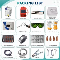 BWT 2000W 4 In 1 Laser Welding Machine 1500W Laser Welder with Welding Cleaning Cutting Weld Seam Cleaning for Metal SUP28T Welding Head With Auto Wire Feeder