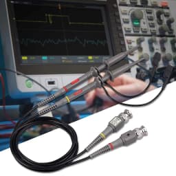 Universal Oscilloscope Probe With Accessories Kit 100Mhz Oscilloscope Clip Probes With BNC To Test Lead Kit