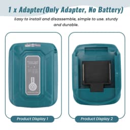 For Makita18v With USB Battery Adapter Fast Charging For 18V Battery Adapter