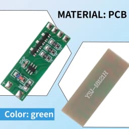 5Pcs 3-12V Flashing LED Light Module Red Blue Pair Flashing Suitable For Car Model Bicycle Electric Vehicle Safety Light Durable