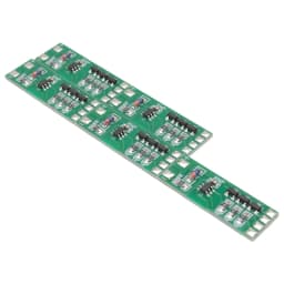 5Pcs 3-12V Flashing LED Light Module Red Blue Pair Flashing Suitable For Car Model Bicycle Electric Vehicle Safety Light Durable