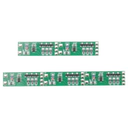 5Pcs 3-12V Flashing LED Light Module Red Blue Pair Flashing Suitable For Car Model Bicycle Electric Vehicle Safety Light Durable